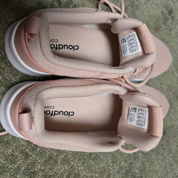 Adidas Women's Pink Running Sneakers - Picture 2 of 4